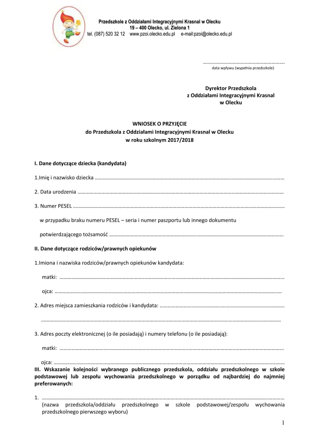 Jakie dokumenty do przedszkola? Kompletna lista i wskazówki